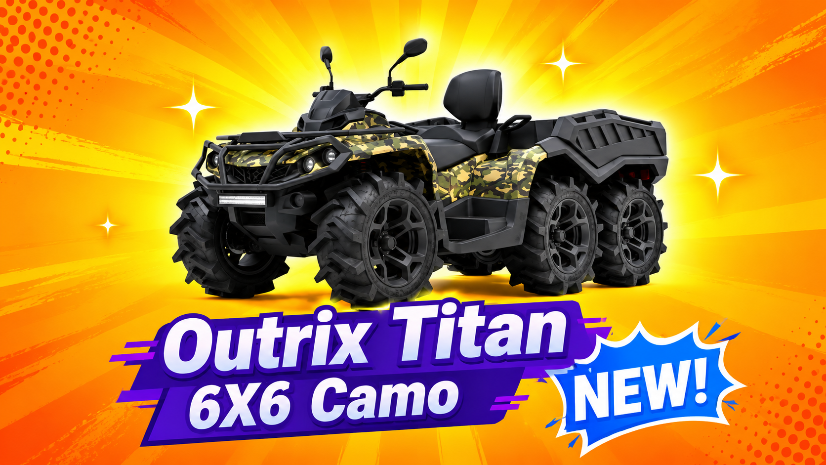 Outrix Titan 6X6 Camo